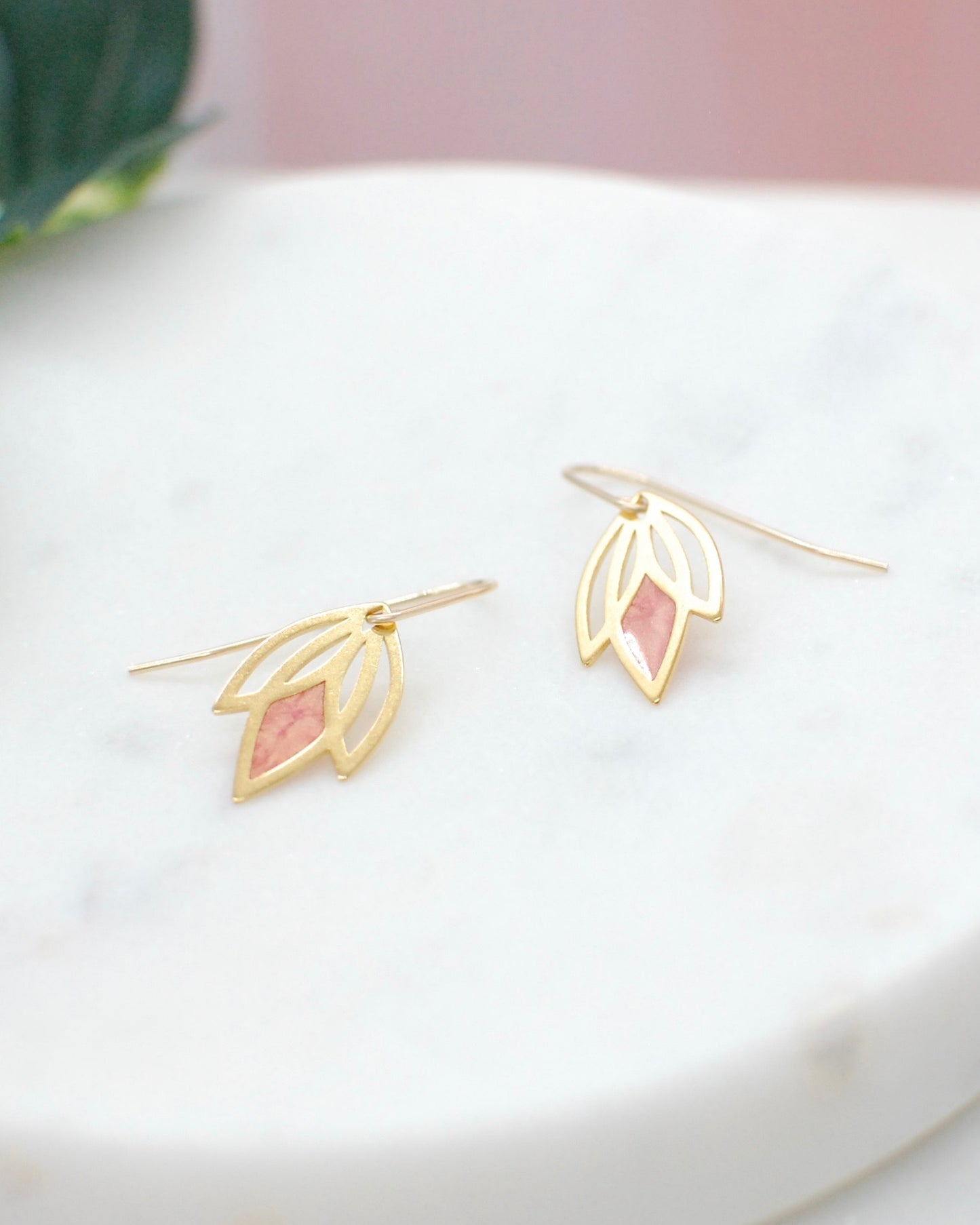 Small Tulip Earrings