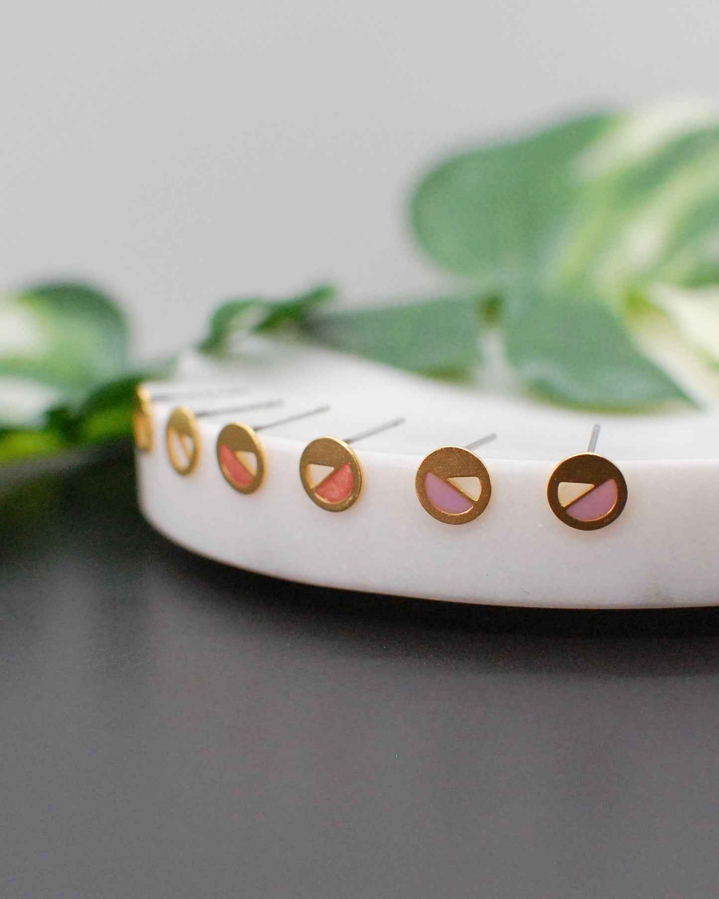 Tiny Circle Studs