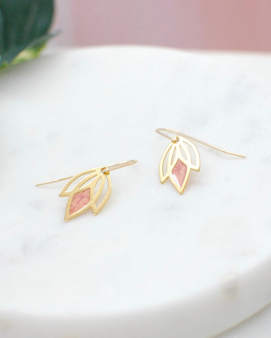Small Tulip Earrings